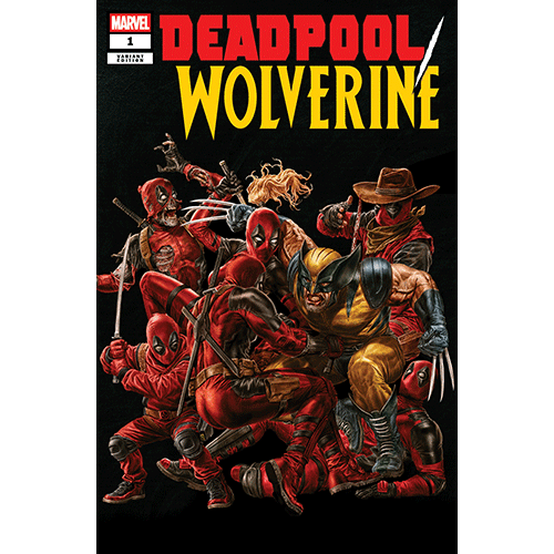 Deadpool Wolverine #1 Exclusive Trade Cover Variant By Lee Bermejo