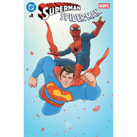 DC/Marvel Superman/Spider-Man #1 Exclusive Trade Cover Variant By Frank Quitely