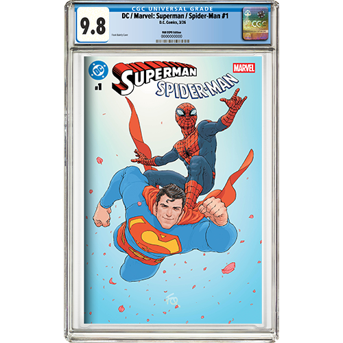 DC/Marvel Superman/Spider-Man #1 Exclusive Trade Cover Variant CGC Graded