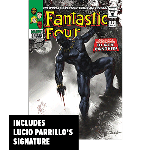 Fantastic Four #52 Facsimile Edition Exclusive Trade Cover Variant Signed by Lucio Parrillo 
