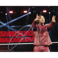 Shinsuke Nakamura Autographed 8"x10" (WWE)