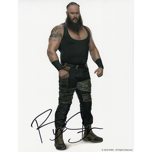 Braun Strowman Autographed 8"x10" (WWE)