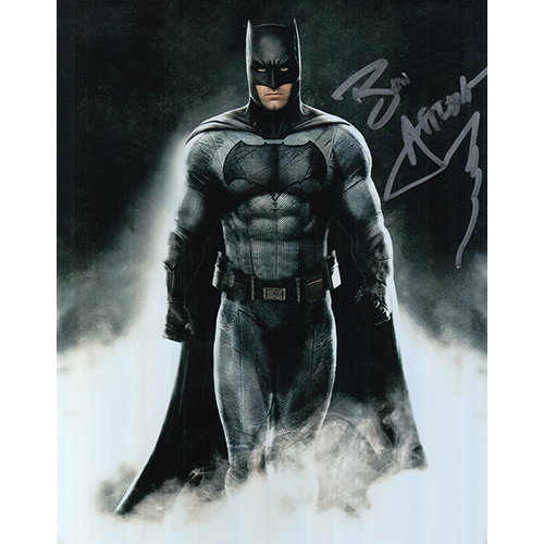 Ben Affleck Autographed 8"x10" (Justice League)