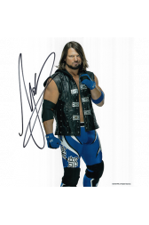 AJ Styles Autographed 8"x10" (WWE)