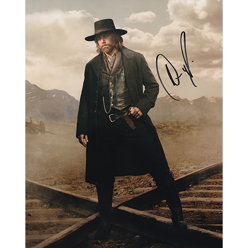 Anson Mount Autographed 8"x10" (Hell On Wheels)
