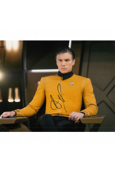 Anson Mount Autographed 8"x10" (Star Trek Discovery)