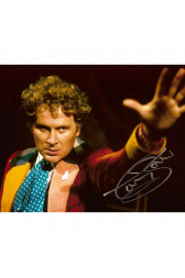 Colin Baker Autographed 8"x10" Photo (Doctor Who hand)