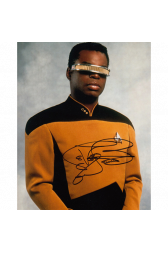 Levar Burton Autographed 8"x10" (Star Trek: The Next Generation)