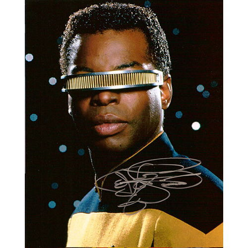 Levar Burton Autographed 8"x10" (Star Trek: The Next Generation 2)
