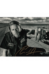 Charlie Hunnam Autographed 8"x10" (Sons of Anarchy)