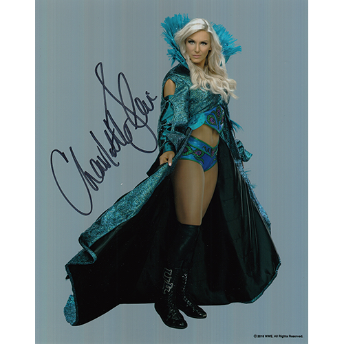 Charlotte Flair Autographed 8"x10" (WWE)