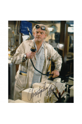 Christopher Lloyd Autographed 8"x10" (Back to the Future)
