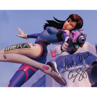 Charlet Chung Autographed 8"x10" (Overwatch)