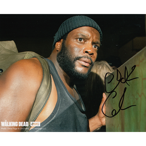 Chad Coleman Autographed 8"x10" (Walking Dead - Face 2)