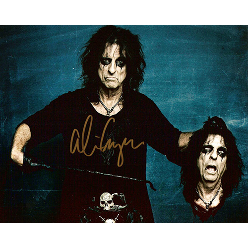 Alice Cooper Autographed 8"x10" (Severed Head)