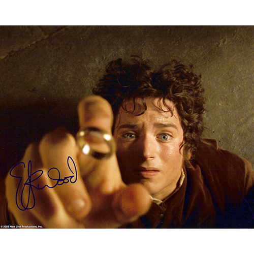 Elijah Wood Autographed 8"x10" Photo (Ring)