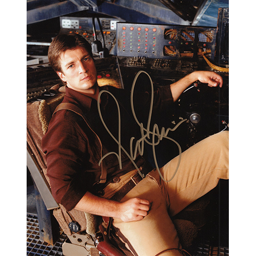 Nathan Fillion Autographed 8"x10" (Firefly)