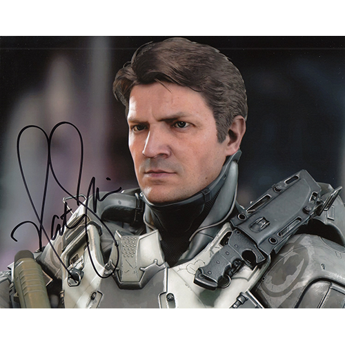 Nathan Fillion Autographed 8"x10" (Halo)