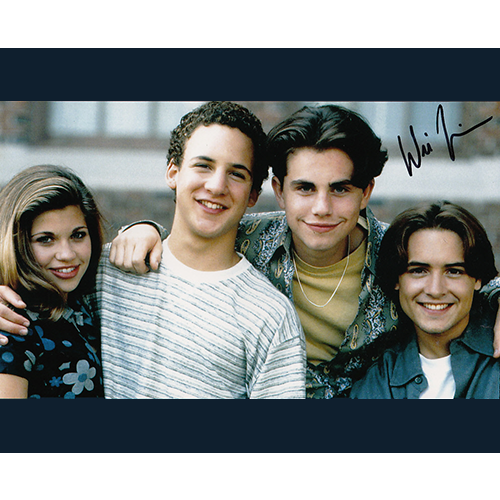 Will Friedle Autographed 8"x10" (Boy Meets World)