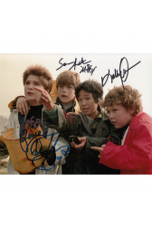 Goonies Cast Autographed 8"x10" (The Goonies)