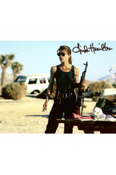 Linda Hamilton Autographed 8"x10" (Terminator)