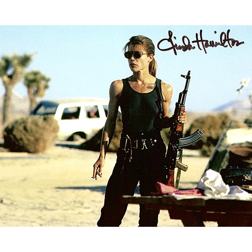 Linda Hamilton Autographed 8"x10" (Terminator)