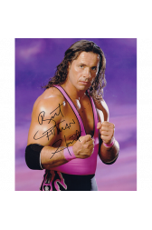 Bret Hart Autographed 8"x10" (WWE)