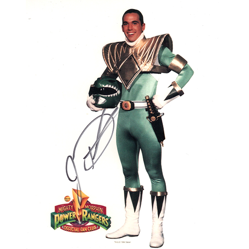 Jason David Frank Autographed 8"x10" (Power Rangers)