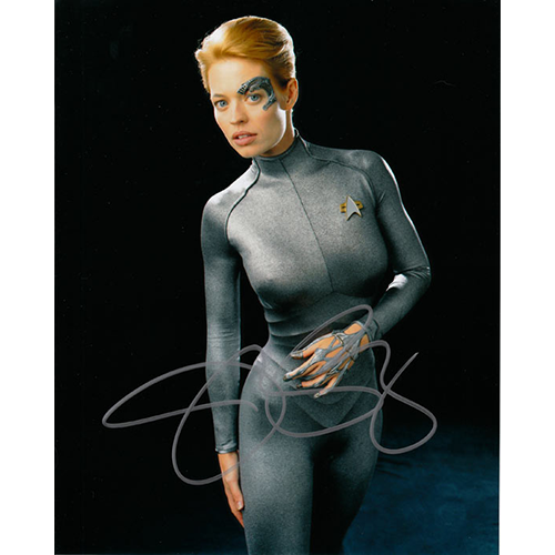 Jeri Ryan Autographed 8" x 10" (Star Trek Voyager 1)