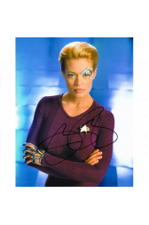 Jeri Ryan Autographed 8" x 10" (Star Trek Voyager 2)