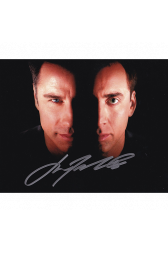 John Travolta Autographed 8"x10" (Face Off)