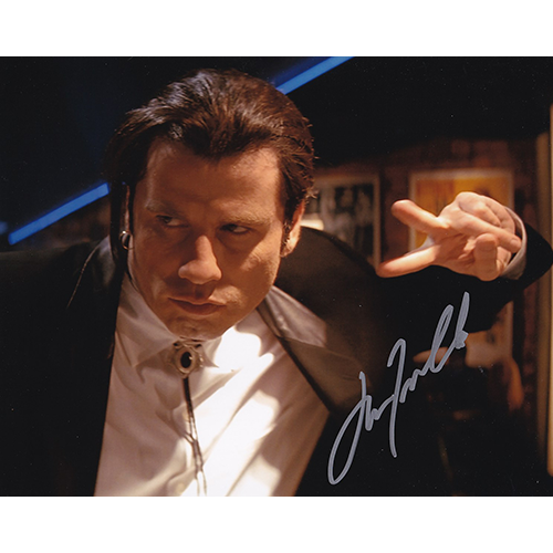 John Travolta Autographed 8"x10" (Pulp Fiction)