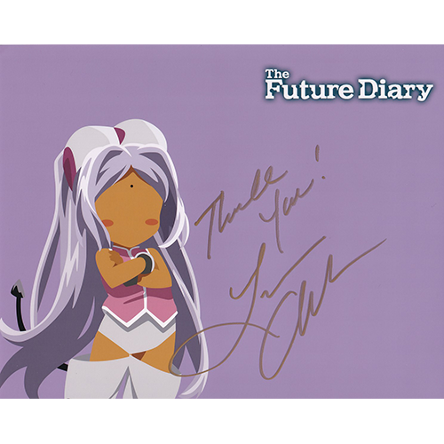 Leah Clark Autographed 8"x10" (The Future Diary)