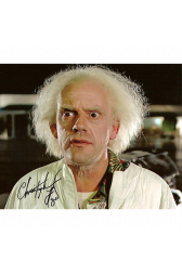 Christopher Lloyd Autographed 8"x10" (Back To The Future 1)