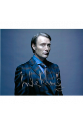 Mads Mikkelson Autographed 8" x 10" (Hannibal)