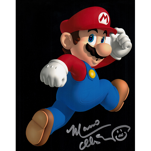 Charles Martinet Autographed 8"x10" (Mario)