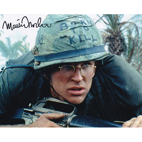 Matthew Modine Autographed 8"x10" (Full Metal Jacket)