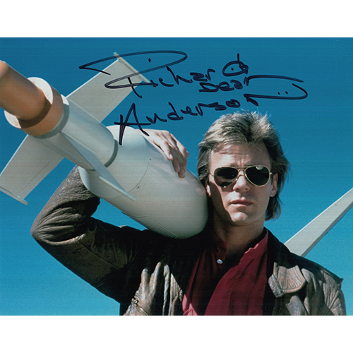 Autogrammfoto Richard Dean Anderson als MacGyver 