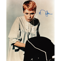 Mia Farrow Autographed 8"x10" (Rosemarys Baby)