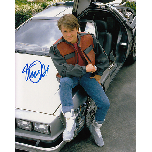 Michael J. Fox Autographed 8"x10" (Back the the Future)