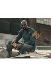 Mike Colter Autographed 8"x10" (Luke Cage)