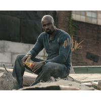 Mike Colter Autographed 8"x10" (Luke Cage)