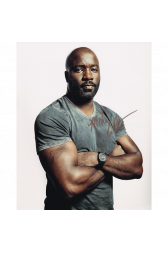 Mike Colter Autographed 8"x10" (Luke Cage)