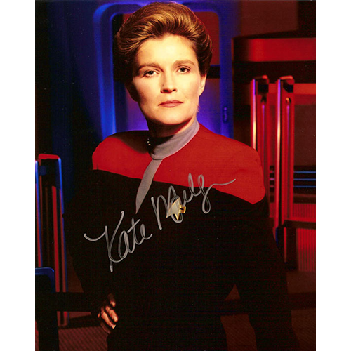 Kate Mulgrew Autographed 8"x10" (Star Trek: Voyager 2)