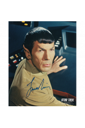 Leonard Nimoy Autographed 8"x10" (Spock)