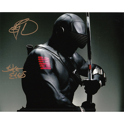 Ray Park Autographed 8"x10" (Snake-Eyes)