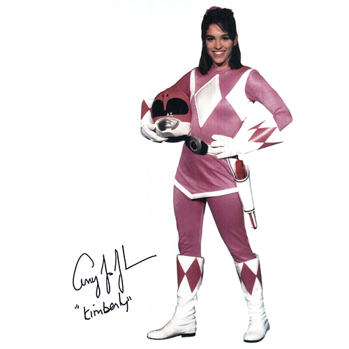 Amy Jo Johnson Autographed 8"x10" (Power Rangers)