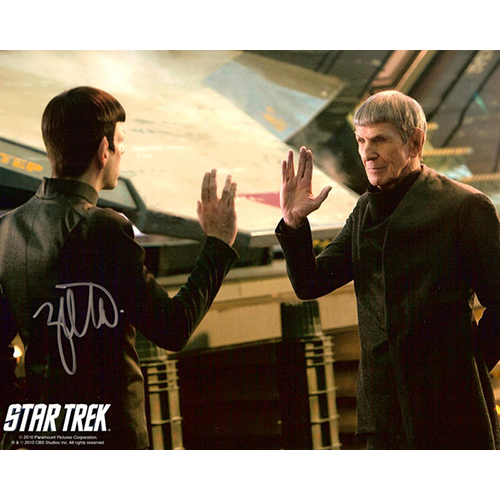 Zachary Quinto Autographed 8"x10" (Star Trek - Spock 1)