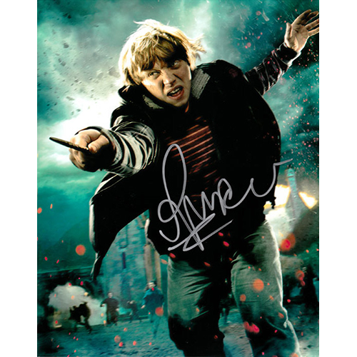 Rupert Grint Autographed 8" x 10" (Harry Potter 1)