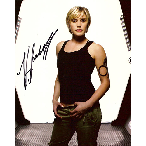 Katee Sackhoff Autographed 8"x10" (Battlestar Galactica 1)
